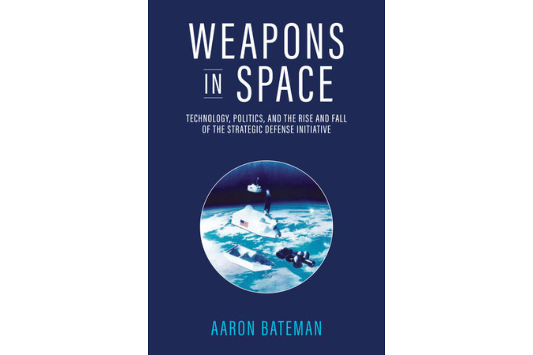Book cover for Weapons in Space by Aaron Bateman