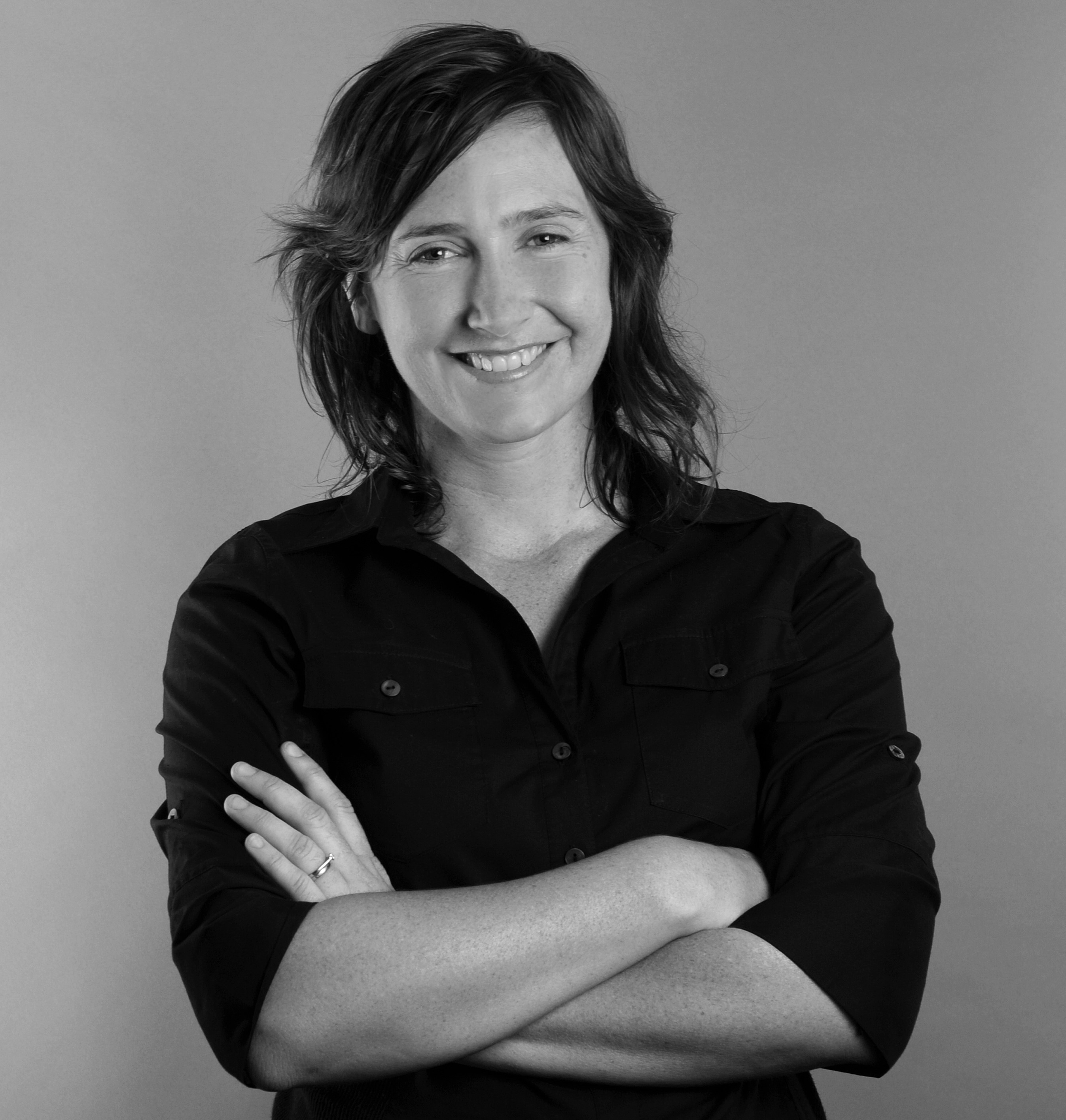 Black and white headshot of Lisa Ford