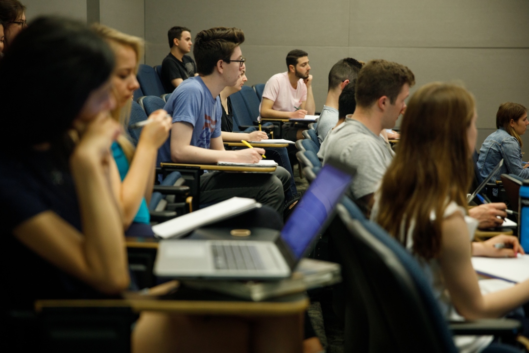 GW History Students in Class